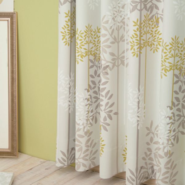 北欧デザインオーダーカーテンのAD1118（コルティ）アイボリー