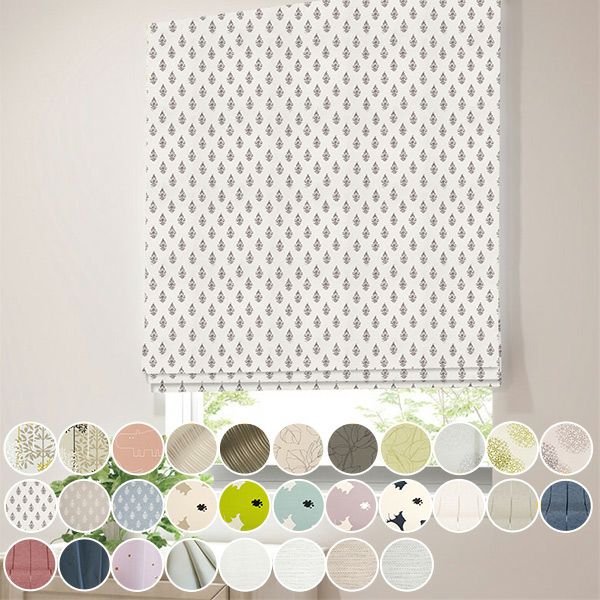 オーダーシングル(プレーン)シェード「北欧スタイル」　箱型ドラム式のサムネイル画像