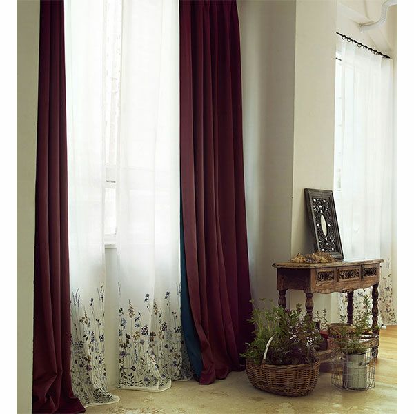 オーダーレース（絵羽柄）カーテン 「BE1174-1175」のイメージ画像BE1175