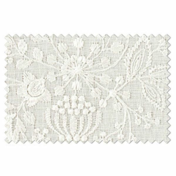 オーダーレース（絵羽柄）カーテン 「BE1238」の生地アップ画像